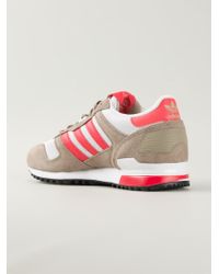 adidas ZX 700 Suede Sneakers in Natural for Men - Lyst