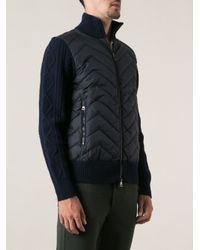 quilted cardigan mens