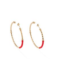 Aurelie Bidermann | Red Soho Hoops | Lyst