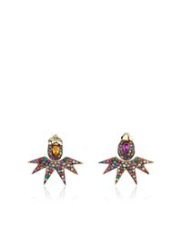 Daniela Villegas | Multicolor One Of A Kind Pow Wow Ear Jacket | Lyst