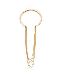 Chloé | Metallic Delfine Multi-strand Necklace | Lyst