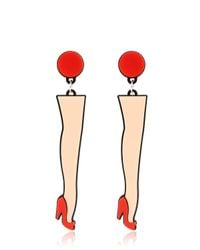 Yazbukey | Red Le Legs Earrings | Lyst