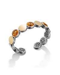 John Hardy | Metallic Three Station Flex Cuff | Lyst