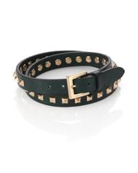 Valentino | Green Studded Wrap Bracelet for Men | Lyst