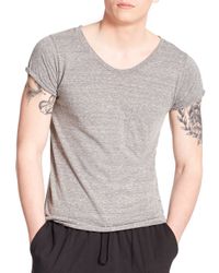 OAK | Gray Torque T-shirt for Men | Lyst