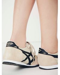 Free People Onitsuka Tiger By Asics Womens Serrano Runner In Sand Natural Lyst Free People Onitsuka Tiger By Asics Womens Serrano Runner In Sand Natural Lyst
