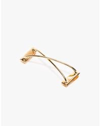 Vibe Harsløf | Metallic Lacepiece Gold | Lyst