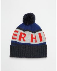 tommy hilfiger bobble hat mens
