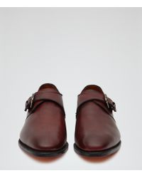 allen edmonds single monk strap