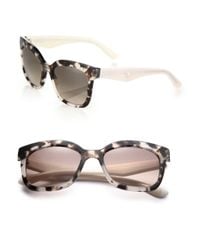 Prada | Beige Oversized Square Sunglasses | Lyst
