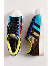 superstar adidas multicolor