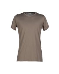 Paolo Pecora Gray T-shirt for men