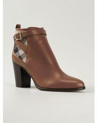 burberry brown boots