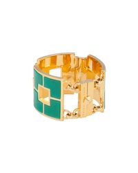 Trina Turk | Green Greek Drama Key Flex | Lyst