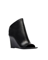 Balenciaga Black Prism Open Toe Pumps