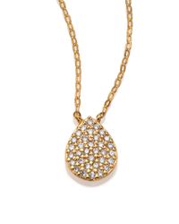 Adriana Orsini | Metallic Teardrop Pendant Necklace | Lyst