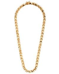 Eddie Borgo | Metallic Small Pyramid Necklace | Lyst