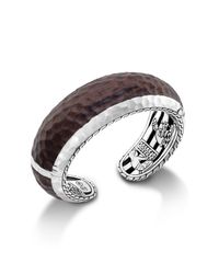 John Hardy | Brown Cuff With Rose Wood | Lyst