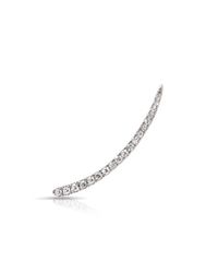 Anne Sisteron | Metallic 14kt White Gold Diamond Lash Ear Cuff | Lyst
