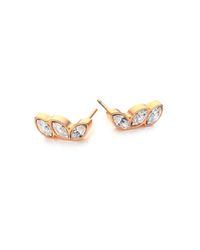 Vita Fede | Metallic Asteria Crystal Marquis Tre Stud Earrings | Lyst