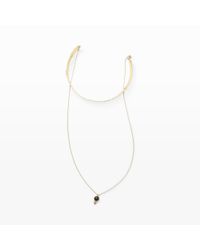 Club Monaco | Metallic Bing Bang Aurora Collar | Lyst