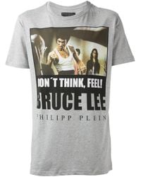 philipp plein bruce lee t shirt