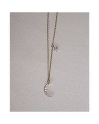 Tai | Metallic Moon & Star Necklace | Lyst