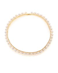 Adriana Orsini | Metallic Fireworks Faux Pearl & Pavé Collar Necklace | Lyst