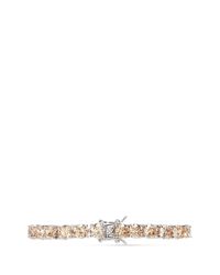 CZ by Kenneth Jay Lane | Natural Brilliant Cut Cubic Zirconia Tennis Bracelet | Lyst