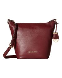 MICHAEL Michael Kors | Purple Bedford Medium Messenger | Lyst