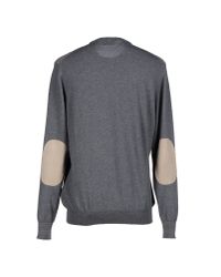 Alpha Massimo Rebecchi Gray Jumper for men