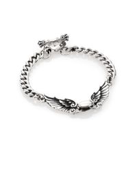 King Baby Studio | Metallic Curb Link Wingspan Bracelet for Men | Lyst