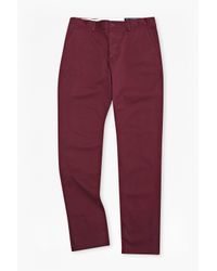 French Connection | Purple W15 Machine Gun Slim Trousers for Men | Lyst