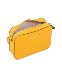 MICHAEL Michael Kors Cross-body Bag in Yellow - Lyst