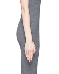 Joomi Lim | White 'vicious Love' Faux Pearl Spike Ring | Lyst