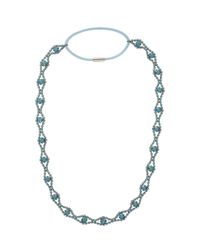 Jennifer Behr | Blue Rosita-tiny Crystal Headwrap | Lyst