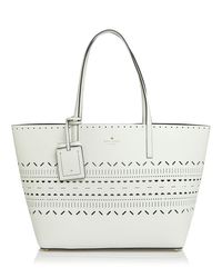 Kate Spade | White Tote - Lillian Court Medium Harmony | Lyst