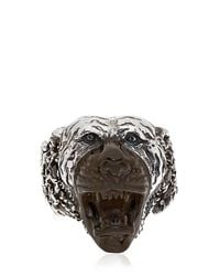 KD2024 | Black Hand-carved Tiger Ring | Lyst