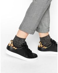 stan smith black and leopard