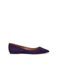 Ralph Lauren | Purple Suede Rina Flat | Lyst