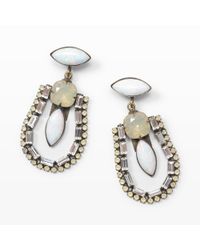Club Monaco | Black Lionette Annie Earring | Lyst