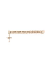 Givenchy | Metallic Cross Charm Curb Chain Bracelet | Lyst