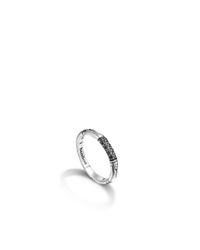 John Hardy | Metallic Bamboo Slim Band Ring | Lyst