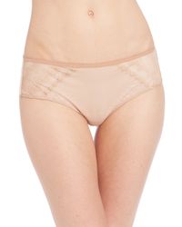 Chantelle | Natural Revele Moi Lace Boyshort | Lyst