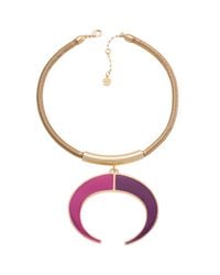 Trina Turk | Pink Reversible Horn Necklace | Lyst