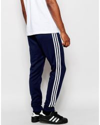 adidas originals superstar track pants navy