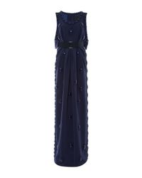 Marc Jacobs Blue Jersey Dress with Belt