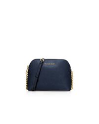 MICHAEL Michael Kors | Blue Crossbody - Cindy Large Dome | Lyst