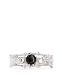 Alexander McQueen | Metallic Skeleton Crystal Bracelet | Lyst