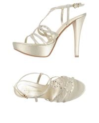 Acquamarine... Metallic Sandals
